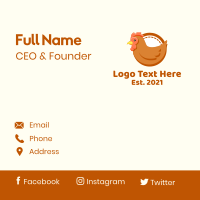 Poultry Chicken Business Card | BrandCrowd Business Card Maker