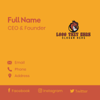 Dragon Clan Online Gaming Business Card Design