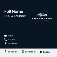 Automotive Vehicle Car  Business Card Design