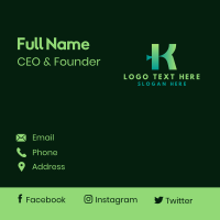 Digital Software Technology Business Card Design