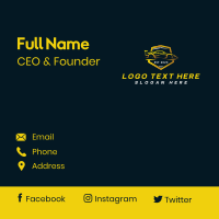 Automotive Garage Mechanic Business Card Design