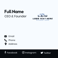 Sports Car Automotive Business Card Design