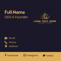 House Building Property Business Card Design