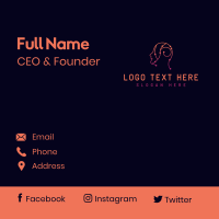 Software AI Technology Business Card Design