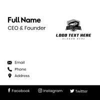 Vehicle Automotive Transport Business Card Design