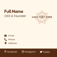 Classic Business Enterprise Business Card Design