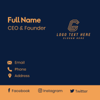 Digital Programmer Tech Business Card Design