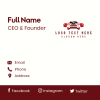 Automobile Car Vehicle Business Card Design