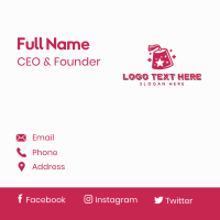 Turkish Fez Hat Business Card Design