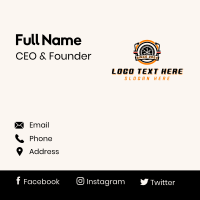 Automotive Tire Repair Business Card Design