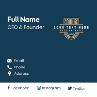 Generic Business Shield Business Card Design