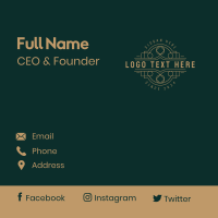 Artisanal Upscale Business Business Card Design