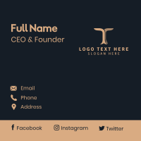 Stylist Fashion Boutique Business Card Design