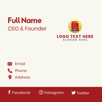 Fez Hat Clothing Business Card Design