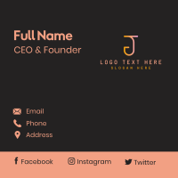 Modern Finance Company Business Card Design