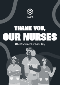 National Nurses Day Poster Image Preview