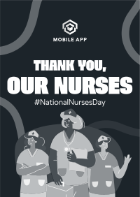 National Nurses Day Poster Image Preview