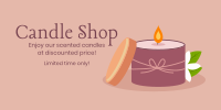 Candle Shop Promotion Twitter post Image Preview