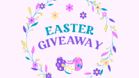 Eggs-tatic Easter Giveaway Facebook Event Cover Design