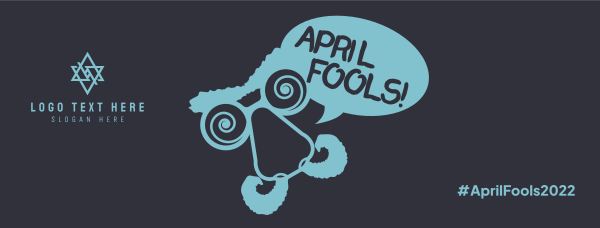 April Fools Clown Facebook Cover Design Image Preview