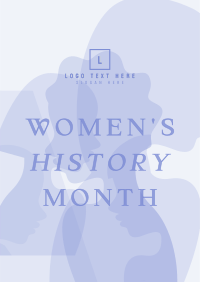 Celebrate Women's History Flyer Design