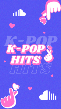 K-Pop Hits Instagram Story Design