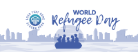 World Refuge Day Facebook cover Image Preview
