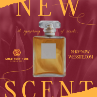 Sophisticated New Fragrance Instagram Post Design