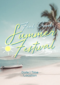 Summer Songs Fest Flyer Design
