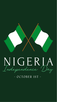 Nigeria Day TikTok video Image Preview