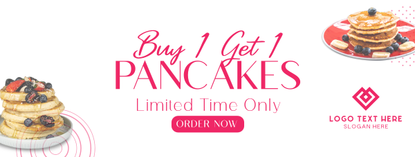 Pancakes & More Facebook Cover Design Image Preview