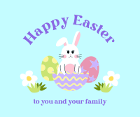 Celebrating Easter  Facebook Post Design