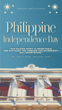 Vintage Philippine Independence Day YouTube Short Design