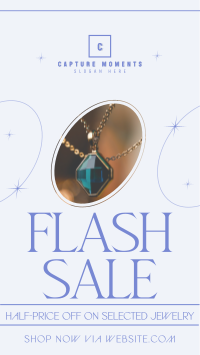 Jewelry Flash Sale Facebook story Image Preview