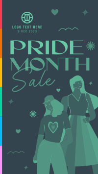 Pride Month Sale Instagram story Image Preview