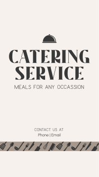 Food Catering Business Instagram story Image Preview