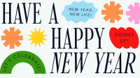 Quirky New Year Greeting Video Image Preview