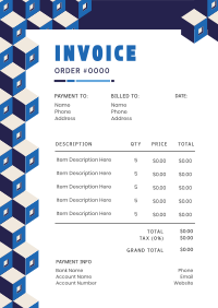 Geometric Corporate Generic  Invoice Design