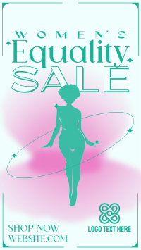Women Equality Sale TikTok video Image Preview