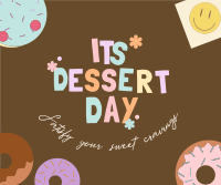 Satisfy Your Sweet Cravings! Facebook Post Design