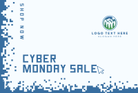 Cyber Monday Pixels Pinterest board cover Image Preview