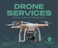 Aerial Drone Service Facebook Post Design