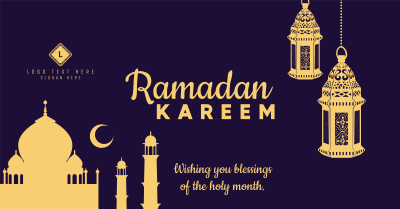 Ramadan Kareem Greetings Facebook ad Image Preview