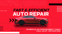 Modern Auto Repair Shop Animation Image Preview