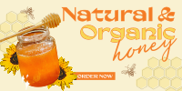 Delicious Organic Pure Honey Twitter post Image Preview