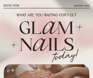 Elegant Nail Salon Facebook post Image Preview