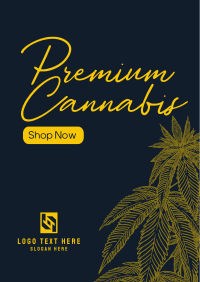 Premium Marijuana Flyer Design