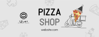 Holiday Pizza Delivery Facebook Cover Image Preview