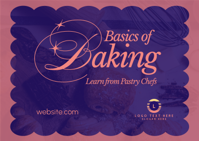 Basics of Baking Postcard Image Preview