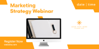 Marketing Strategy Webinar Twitter Post Design